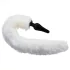 TAILZ - Fox Tail Anal Plug & Headband Set (Black & White)