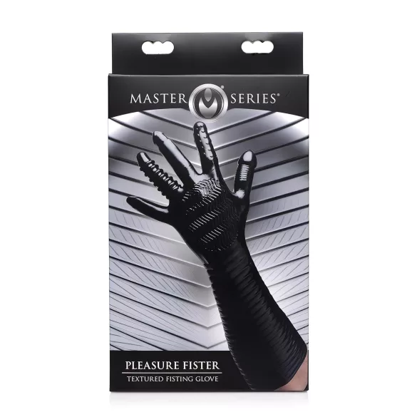 XR Brands - Pleasure Fister - textured fisting glove (black)