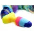 TAILZ - unicorn silicone anal plug (rainbow)