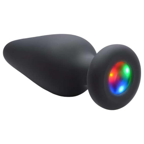 Booty Sparks - Black Silicone Light-Up Anal Plug