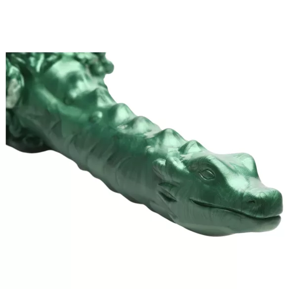 Creature Cocks Cockness Monster - Suction Cup Silicone Dildo (Green)
