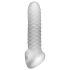 Fat Boy Checker Box - White Penis Sleeve (17cm)