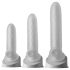 Fat Boy Micro Ribbed - White Penis Sleeve (15cm)