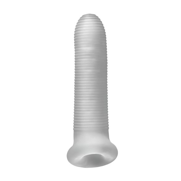 Fat Boy Micro Ribbed - White 17cm Sleeve