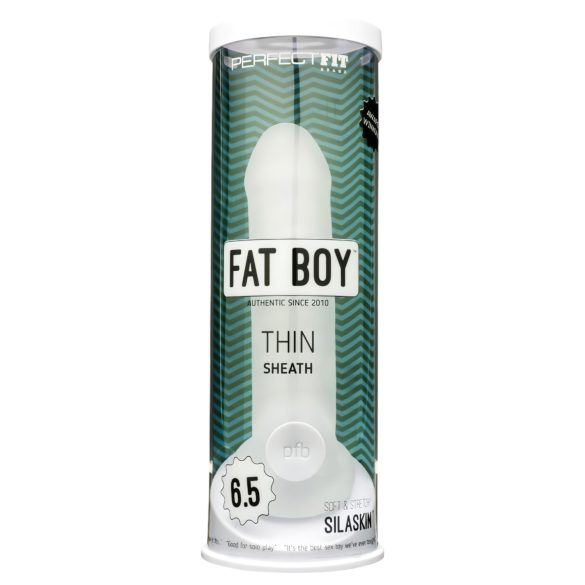 Fat Boy Thin - 17cm White Sleeve