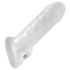 **Fat Boy Slim - White Penis Sleeve (15cm)**
