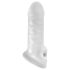 **Fat Boy Slim - White Penis Sleeve (15cm)**