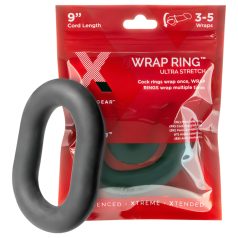 Perfect Fit Ultra Wrap 9 - Thick Black Penis Ring (22cm)