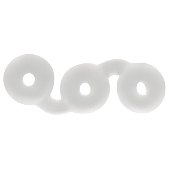 Perfect Fit Triple - White Penis Ring Trio