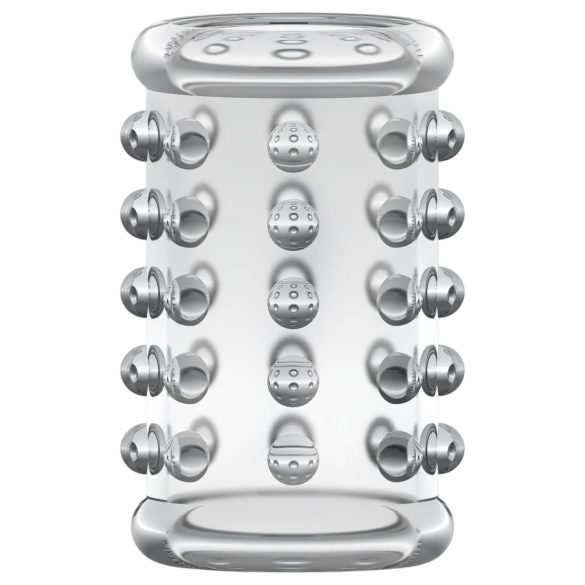 Stay Hard - Polka Dot Penis Sleeve (Translucent)