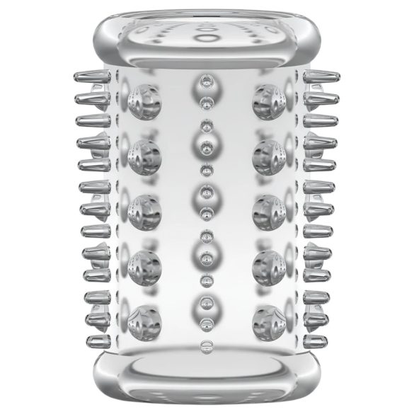Stay Hard - Small Spiked Penis Sleeve (Transparent)
