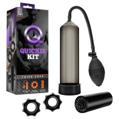 Quickie Kit - Thick Penis Pump Set (4 Pieces)
