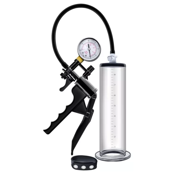 Blush Performance - premium vacuum penis pump (black)