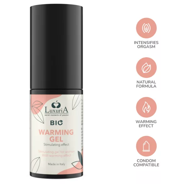 Intimateline Luxuria BIO - warming stimulating gel for women (30 ml)