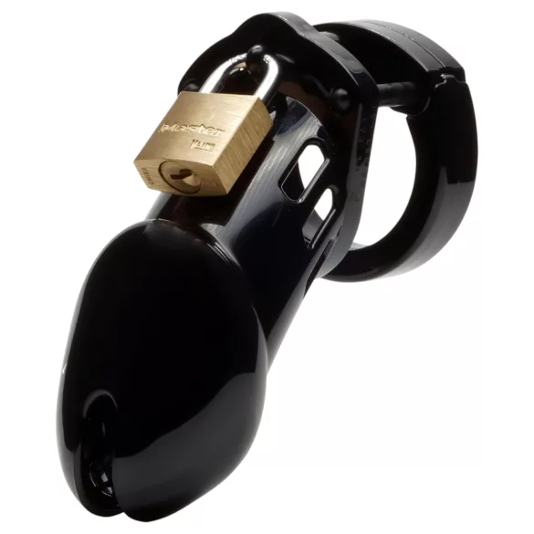 CB-6000 CB-X - Deluxe Black Chastity Cage with Lock