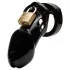CB-6000 CB-X - Deluxe Black Chastity Cage with Lock