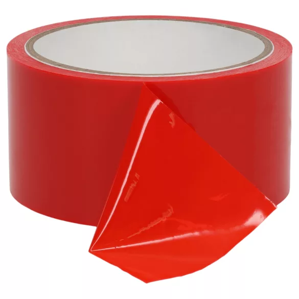 Ouch! - self-adhesive bondage tape (red) - 20 m