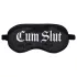 Ouch! - “Cum Slut” Satin Eye Mask (Black)