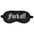 Ouch! - “Fuck Off” satin eye mask (black)