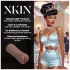 XKIN Beauty Queen Lulu - lifelike pussy masturbator (dark natural)