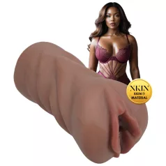   XKIN Next Door Amani - lifelike vagina masturbator (dark natural)