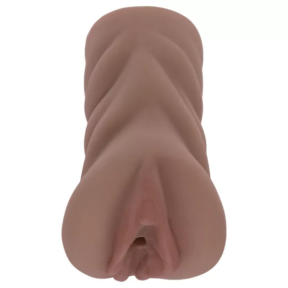 XKIN Next Door Amani - lifelike vagina masturbator (dark natural)