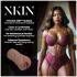 XKIN Next Door Amani - lifelike vagina masturbator (dark natural)