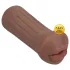 XKIN - artificial mouth masturbator - S (dark natural)