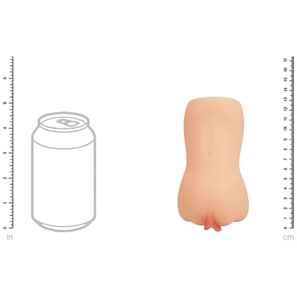 XKIN Amber Blowfield - lifelike artificial vagina masturbator (natural)
