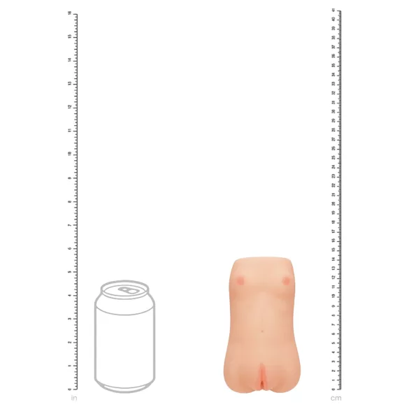 XKIN - lifelike vagina masturbator - L (natural)