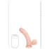 RealRock - dual-density realistic vibrator (flesh-coloured) - 18 cm