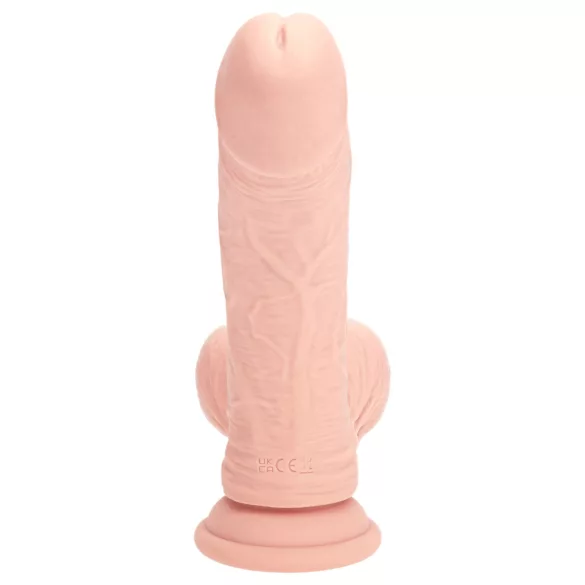 RealRock - dual-density realistic vibrator (flesh-coloured) - 18 cm
