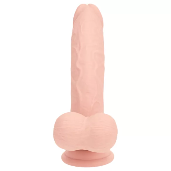 RealRock - dual-density realistic vibrator (flesh-coloured) - 18 cm