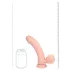 RealRock - Dual-Density Realistic Vibrator (Flesh-Coloured) - 20 cm