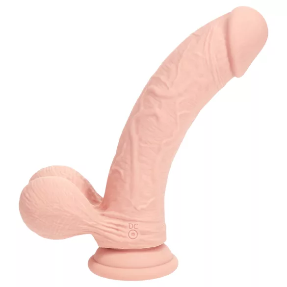 RealRock - Dual-Density Realistic Vibrator (Flesh-Coloured) - 20 cm
