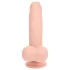 RealRock - Dual-Density Realistic Vibrator (Flesh-Coloured) - 20 cm