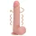 RealRock - rotating vibrator (flesh-coloured, 20.5 cm)