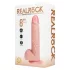 RealRock - rotating vibrator (flesh-coloured, 20.5 cm)