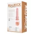 RealRock - rotating vibrator (flesh-coloured, 20.5 cm)