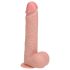 REALROCK - Suction Cup Vibrator - Natural (20.5cm)
