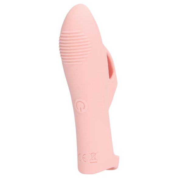 Loveline - Ribbed Finger Vibrator (Pink)