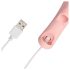Loveline - Ribbed Finger Vibrator (Pink)