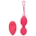 Loveline - Ribbed Vibrating Ben Wa Balls (Pink)