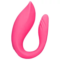   Loveline - rechargeable, remote control couple's vibrator (pink)