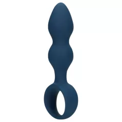 Loveline - Blue Ringed Anal Dildo - Medium Size
