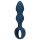 Loveline - Blue Ringed Anal Dildo - Medium Size