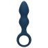 Loveline - Blue Ringed Anal Dildo - Medium Size