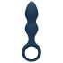 Loveline - Large Ringed Anal Plug (Blue)