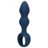 Loveline - Large Ringed Anal Plug (Blue)