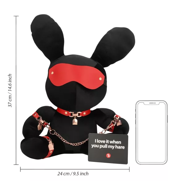 Bondage Bunny - BDSM Rabbit (Black)